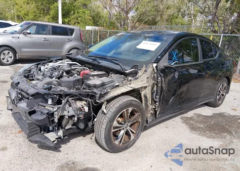 2021 Nissan Sentra Sv Xtronic Cvt z USA, uszkodzony, nr VIN 3N1AB8CV2MY263271